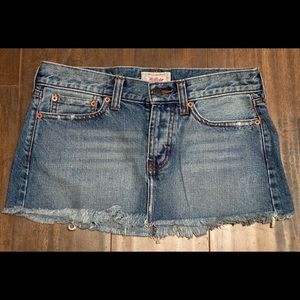 ❗️SOLD Hollister Denim Mini Skirt